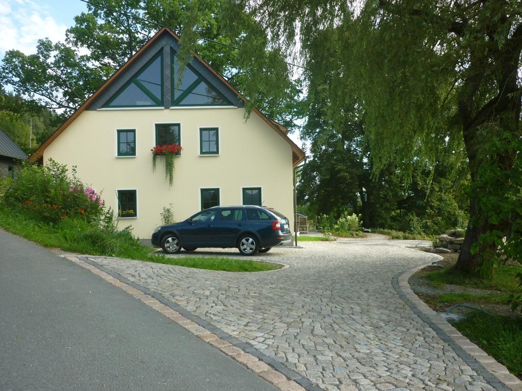 Ferienwohnung Laempelberg Klingenthal Bagian luar foto