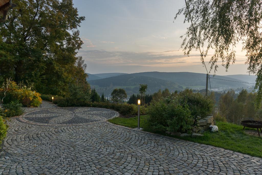 Ferienwohnung Laempelberg Klingenthal Bagian luar foto