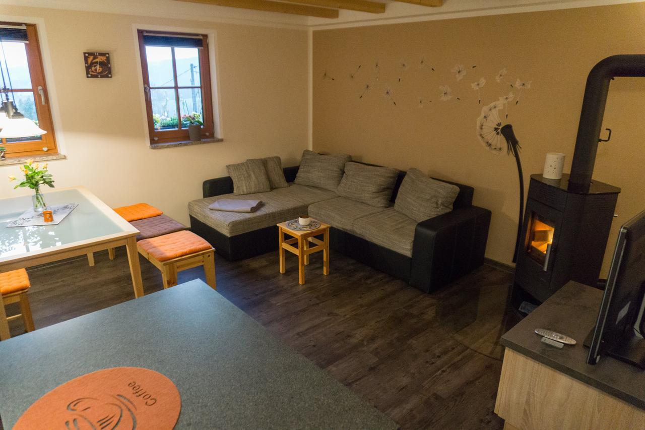 Ferienwohnung Laempelberg Klingenthal Bagian luar foto