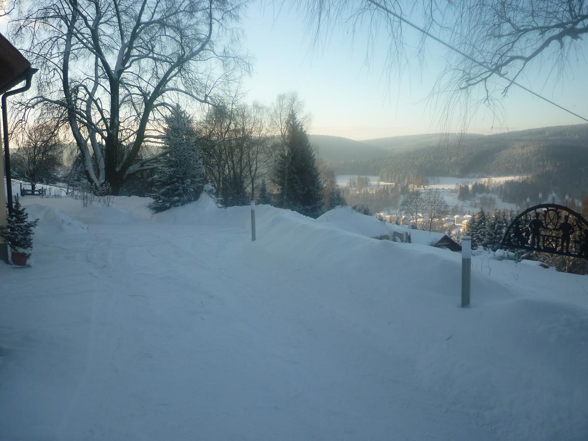 Ferienwohnung Laempelberg Klingenthal Bagian luar foto