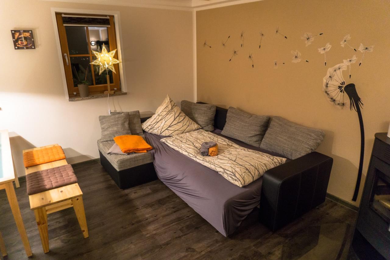Ferienwohnung Laempelberg Klingenthal Bagian luar foto